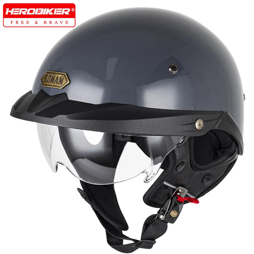 

DOT Motorcycles Helmet Four Seasons Half Helmets Electric Biake Helmet Moto Helmets Cycling Helmet Summer Motocross Helmet