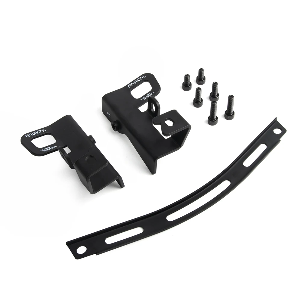 Enganche de remolque delantero para motocicleta, Kit de montaje de soporte de amarre negro para Honda Goldwing GL1800 F6B 2018-2023