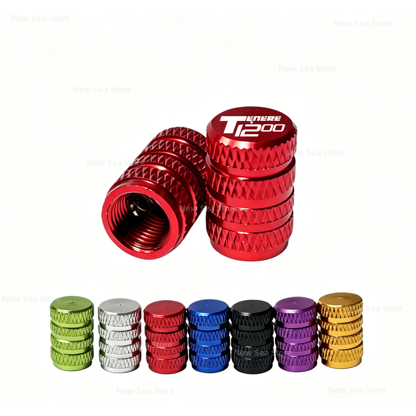 

For Yamaha Super Tenere Tenere1200 Tenere 1200 XT1200Z Motorcycle Accessories Wheel Tire Valve Caps CNC Aluminum Airtight Cover