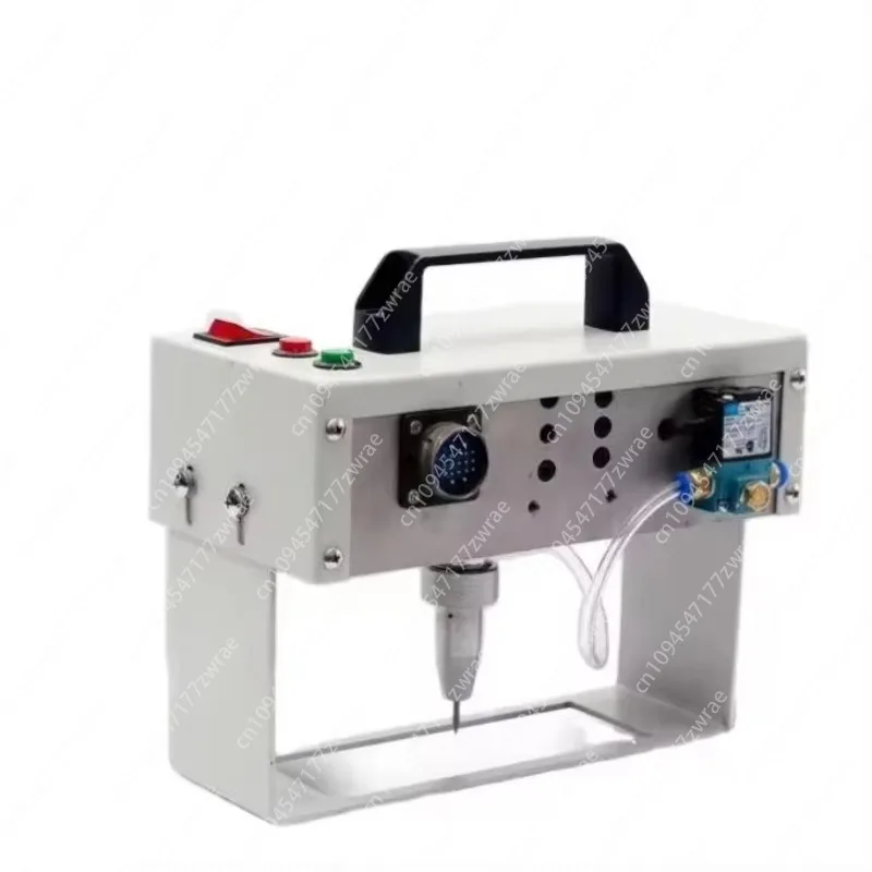 Small Portable Nameplate Marking Machine Pneumatic Marking Machine for 140*30mm Metal Engraving Nameplate Date Inkjet