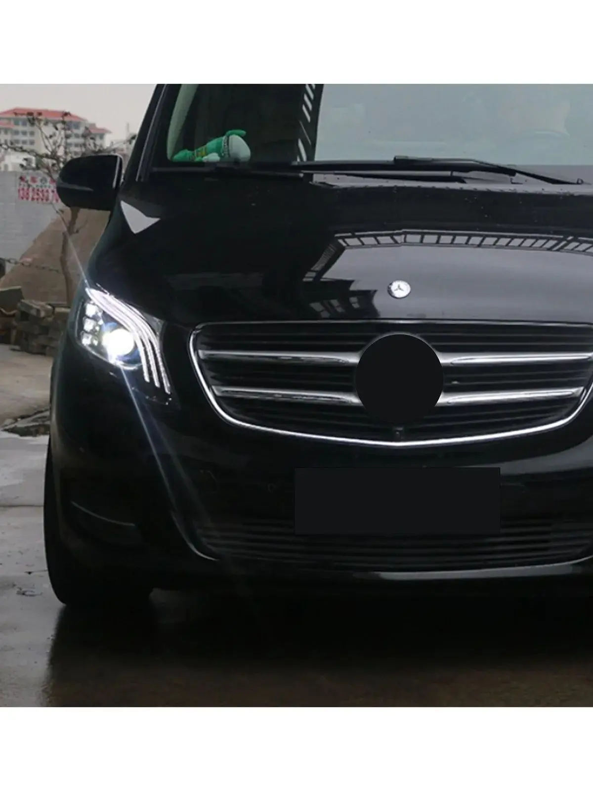 LED-Scheinwerfer für Mercedes Benz Vito Metris 2016-2023 Paar Sequenzielle Blinker Projektor E-Mark Frontleuchten-Set