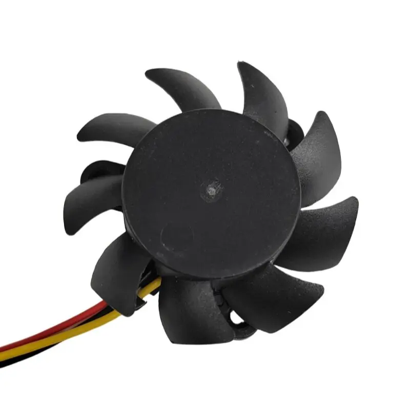 Suitable for PLA04710S12M, 37mm diameter, 25mm mounting hole pitch, All-in-One PC Cooling Fan