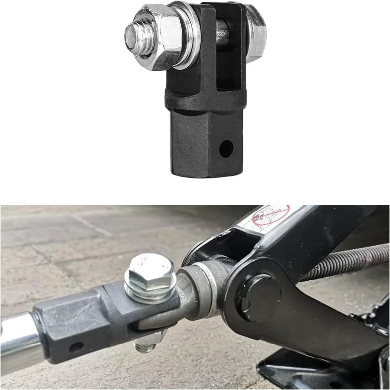 Scissor Jacks Adaptor Drive Impact Wrench Adapter Tool Jack Shear Chrome Vanadium Steel Adapter Steel Ball Joint Rod 1/2 Inch