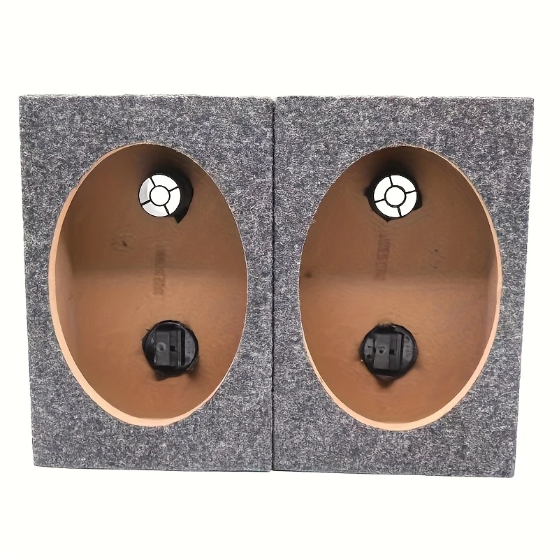 Ultra-thin oval-shaped case6Multiply9Speaker installation box suitable for car subwoofers and home desk modified audio boxes