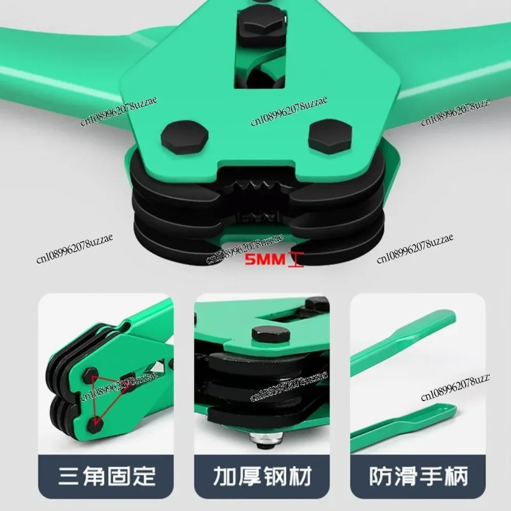 Handheld Strapping Tensioner And Crimper For Plastic Steel And Iron Packing Belt 16-32mm Cargo Packing