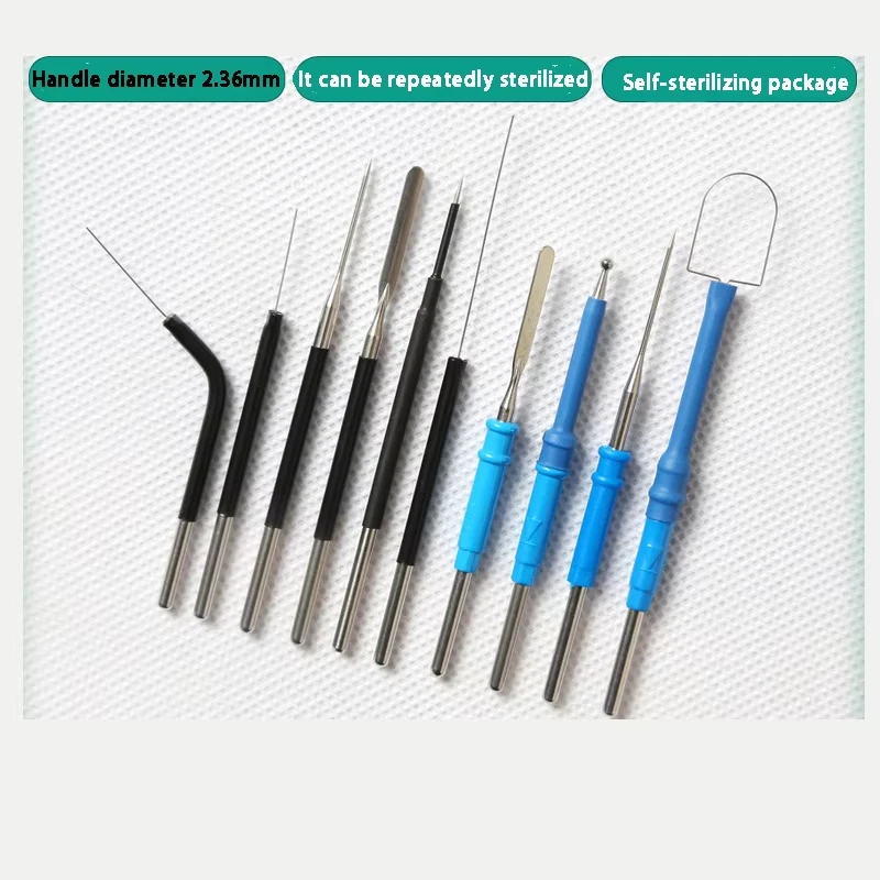 Electric Ion Cutter Head Filament Needle Type Flat Knife Type Electrode Tungsten Needle Non-Stick High Frequency Electroknife