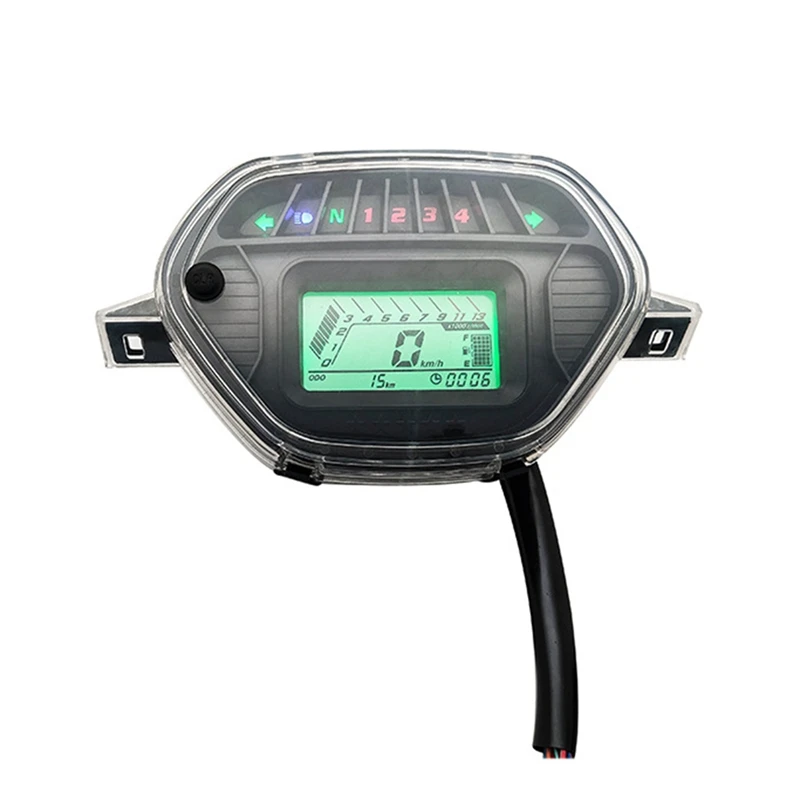 

2X PNP Digital Meter Alpha Odometer Tachometer For Honda Wave 100 Old/Ex5 Class/Wave Alpha 110 CX CD LCD Speedometer