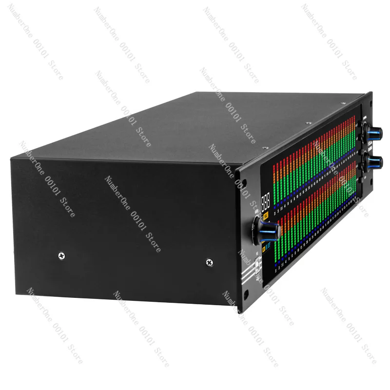 Professional Digital EQ Audio Equalizer, Dual 31-Band with Crossover & Noise Reduction for Stage Performance