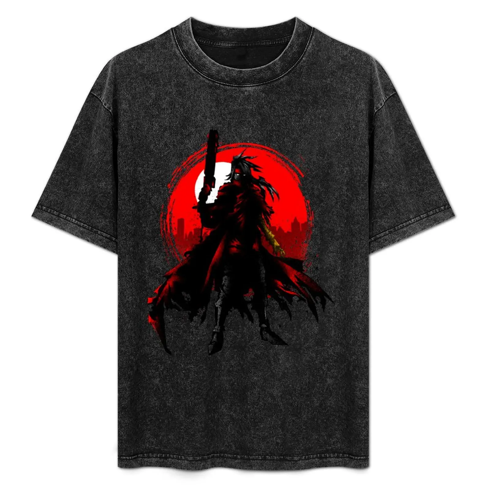 

FinalFantasyVII-Dirge of Cerberus T-Shirt Casual Trendy Streetwear Tee Shirt