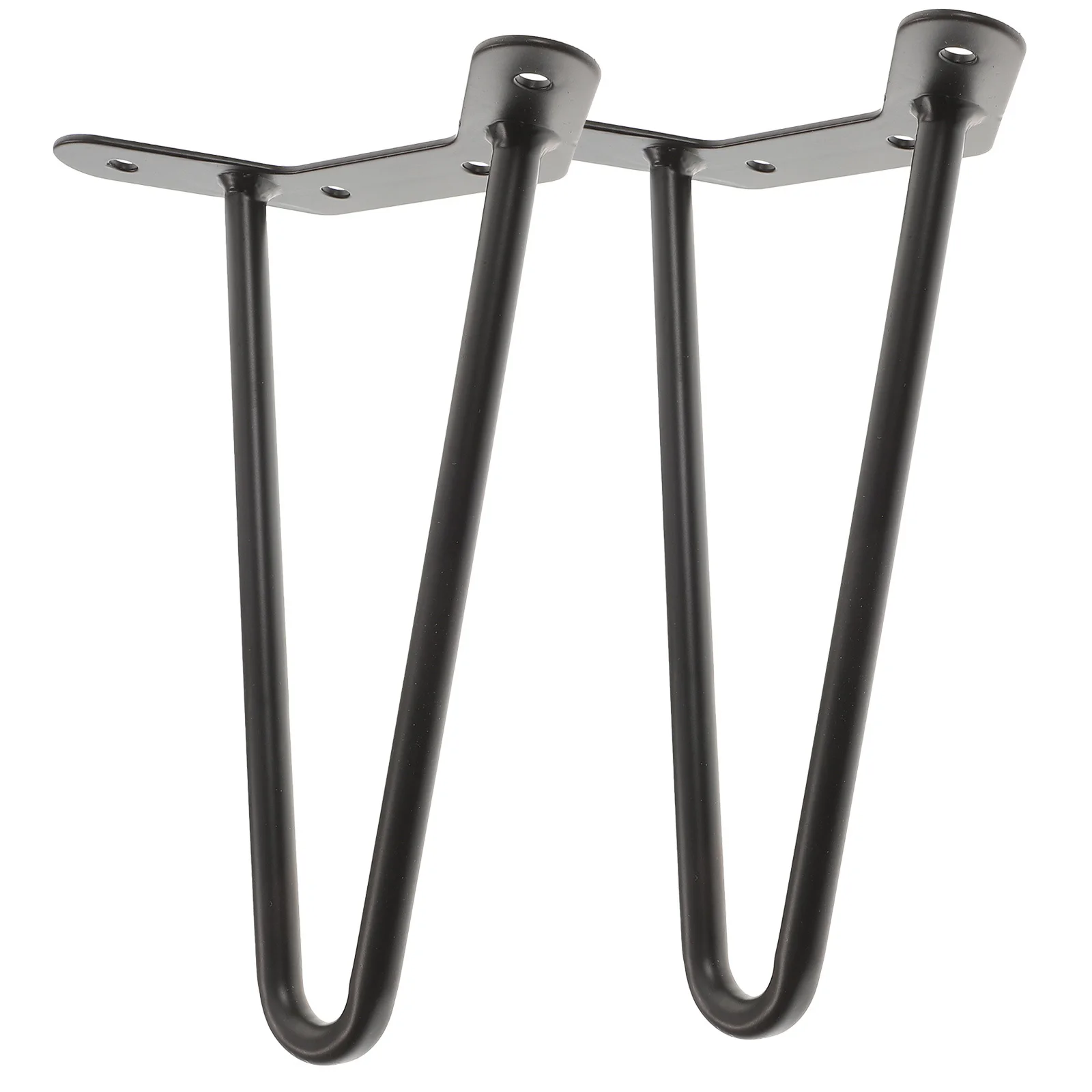 Hairpin Legs 2pcs Metal Furniture Legs for Coffee Table Desk Bench End Table Adjustable Support
