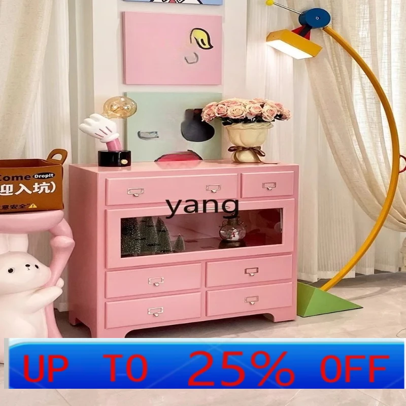 

LH simple side cabinet bedroom home living room snacks multi-layer storage drawer