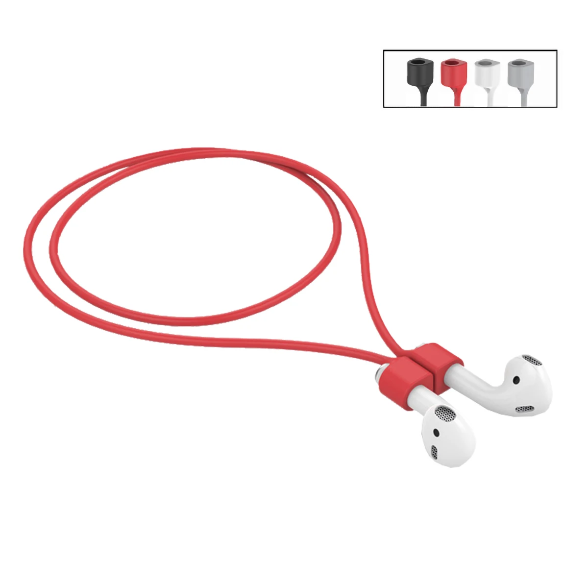 

Silicone Anti-Lost Lanyard for Apple Airpods 1/2/3 Earbuds for JBL T225TWS HUAWEI XIAOMI Air TWS Magnetic Cables Anti-Drop