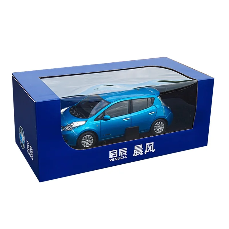 

1:18 Scale Alloy E30 LEAF New Energy Car Model Diecast Finished Product Simulation Toy Collection Gift Static Model