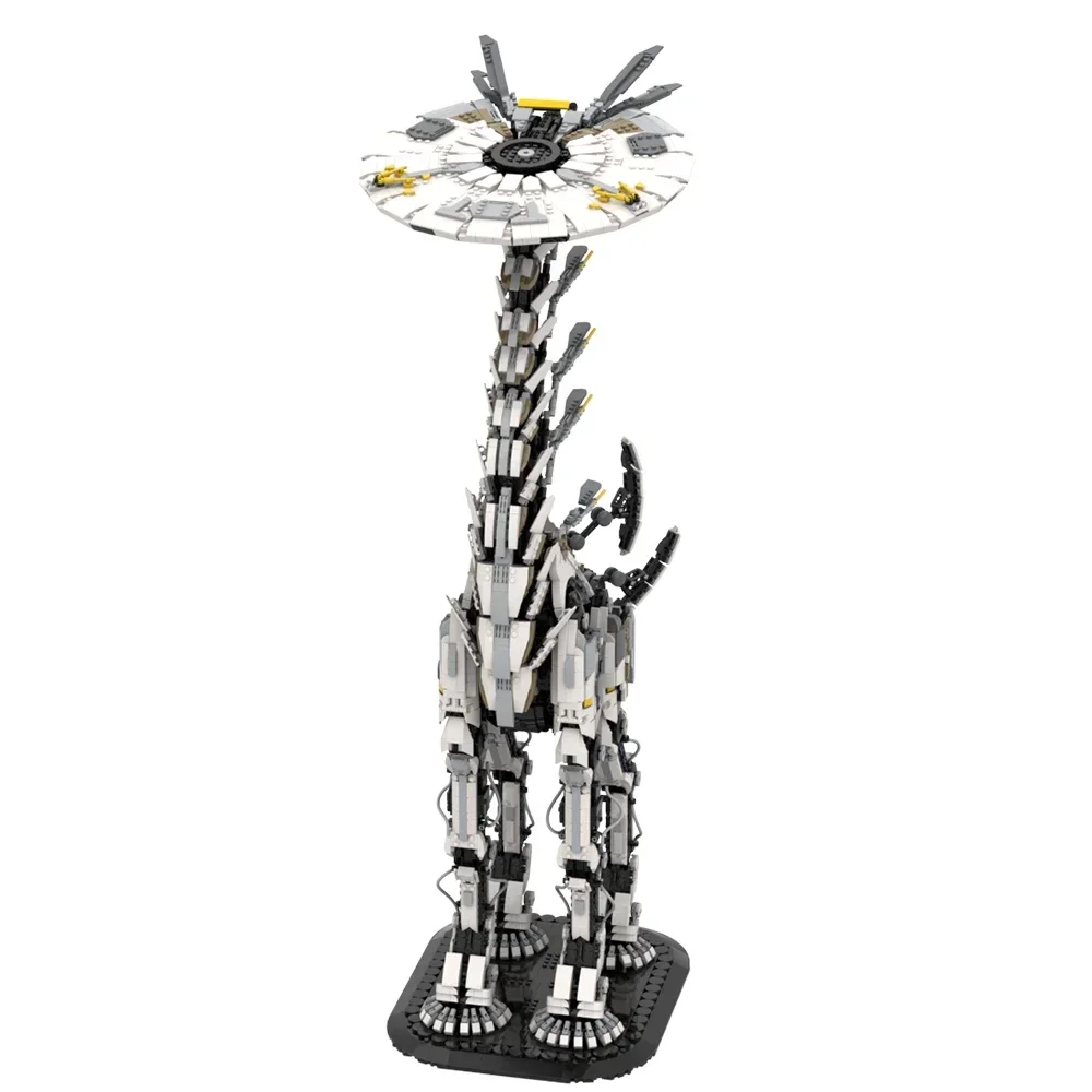 ตัวต่อ MOC เกมสัตว์คอยาว โมเดลยีราฟคอยาว ตัวต่อประกอบ