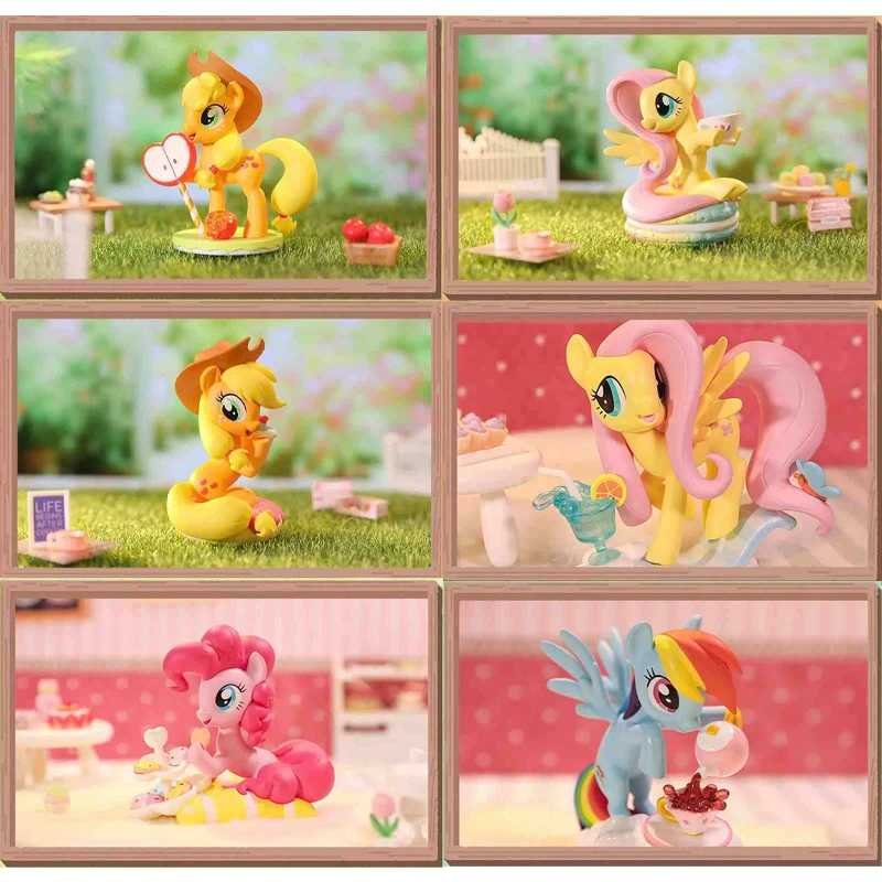 

Подлинная милая мультяшная фигурка My Little Pony, серия «Наследувное послеобеденное время», «Сумеречный блеск», модель игрушки, подарок на день рождения