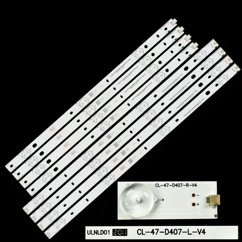 LED 백라이트 스트립, CL-47-D407-R-V4, CL-47-D407-L-V4,47PFG4109/78 47PFL3188 PT470H1-DUJFFE 47PFG4178 47PFL3198H 47PFL5708/F7