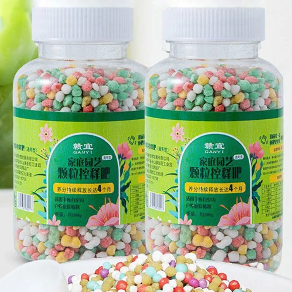 300g Particles Slow Release Fertilizer Growing Flowers Plant Universal Fertilizer Fruit Green Plants Particles Activator