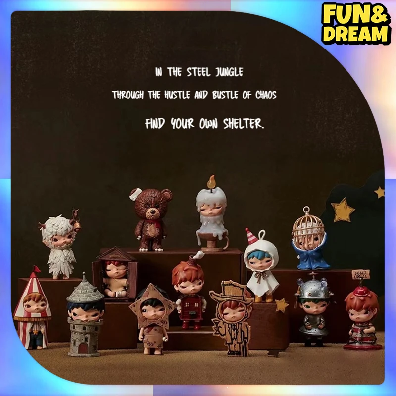 

POP Mart Hirono Shelter 6th Generation Blind Box 2024 New Trendy Play Mystery Box Room Decoration Children Toys Birthday Gift