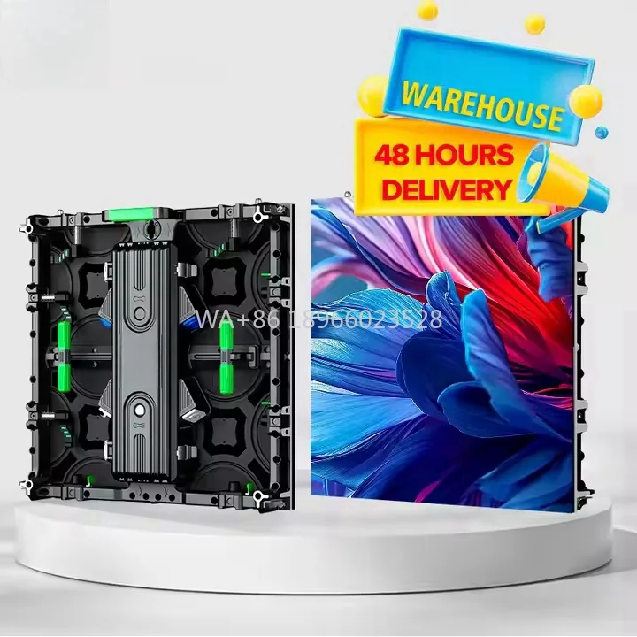 

Small Pixel High Resolution Hub Connection Rental P2.6 P2.9 P3.91 P4.81 Full Color Outdoor Rental Led Screen Wall