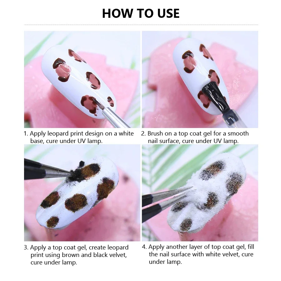 10 مل من القطيفة المنفوشة لتزيين الأظافر مسحوق مخملي متدفق لتقوم بها بنفسك ديكور الغبار لتزيين الأظافر #6