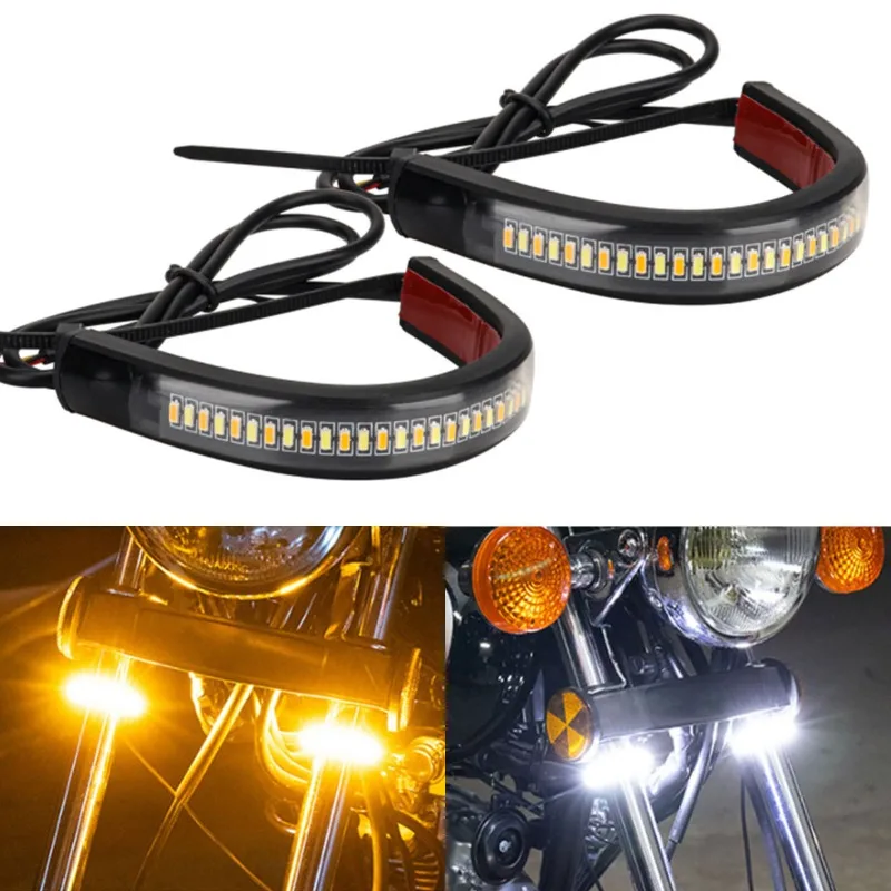 

Motorcycle Suspension Light Strip 36LED Signal Light Indicator Light Strip for Motorcycles