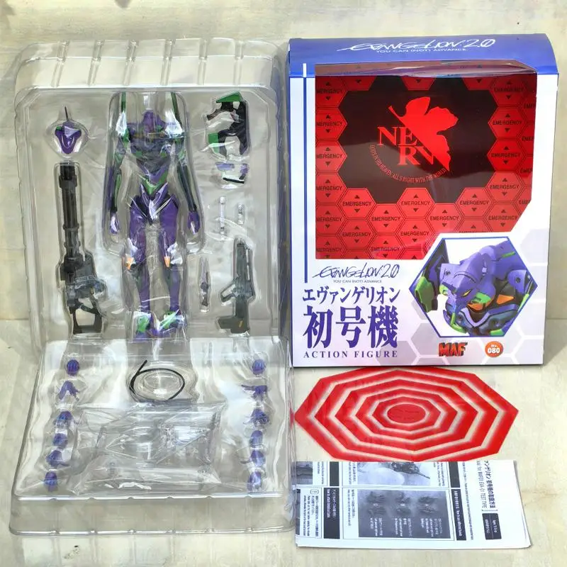 Eva Unit 1 Model tangan Anime lucu anak laki-laki Action figure Ins Desktop Dekorasi mainan menghias sekitar kartun hadiah