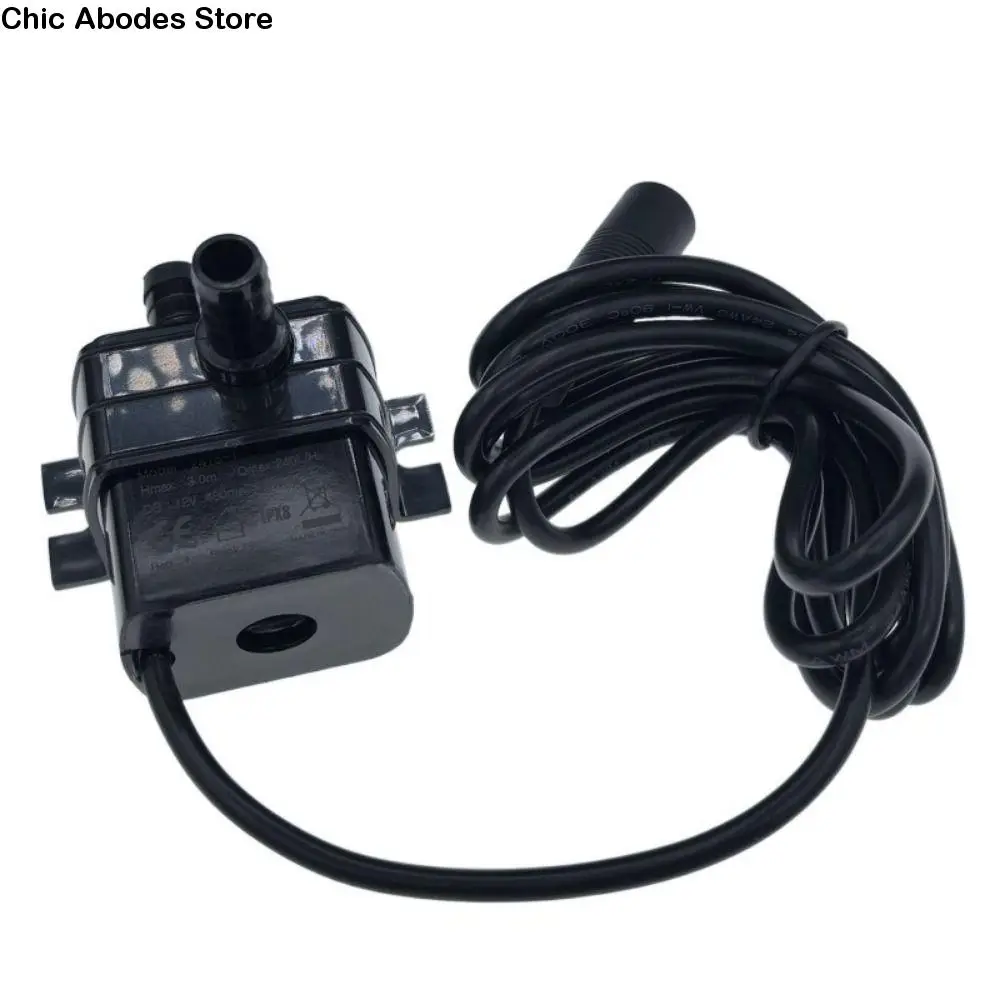 

4.8W 240L/H Brushless Micro Water Pump Efficient Water Transfer DC12V Small Household Pump Multipurpose Portable