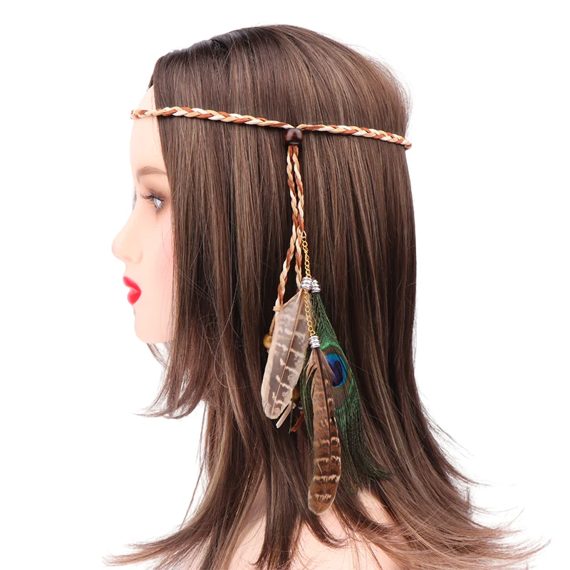 MWOOT 4 Piezas Clips de Pelo Pluma, Bohemio Pluma Extensiones de Cabello, Accesorios de pelo Hippie para Mujeres, Pelo de Plumas India, Festival Decoracion de Cabello Accesorios Marrón Caqui MWOOT 4 Piezas Clips de Pelo Pluma, Bohemio Pluma Extensiones de Cabello, Accesorios de pelo Hippie para Mujeres, Pelo de Plumas India, Festival Decoracion de Cabello Accesorios Marrón Caqui