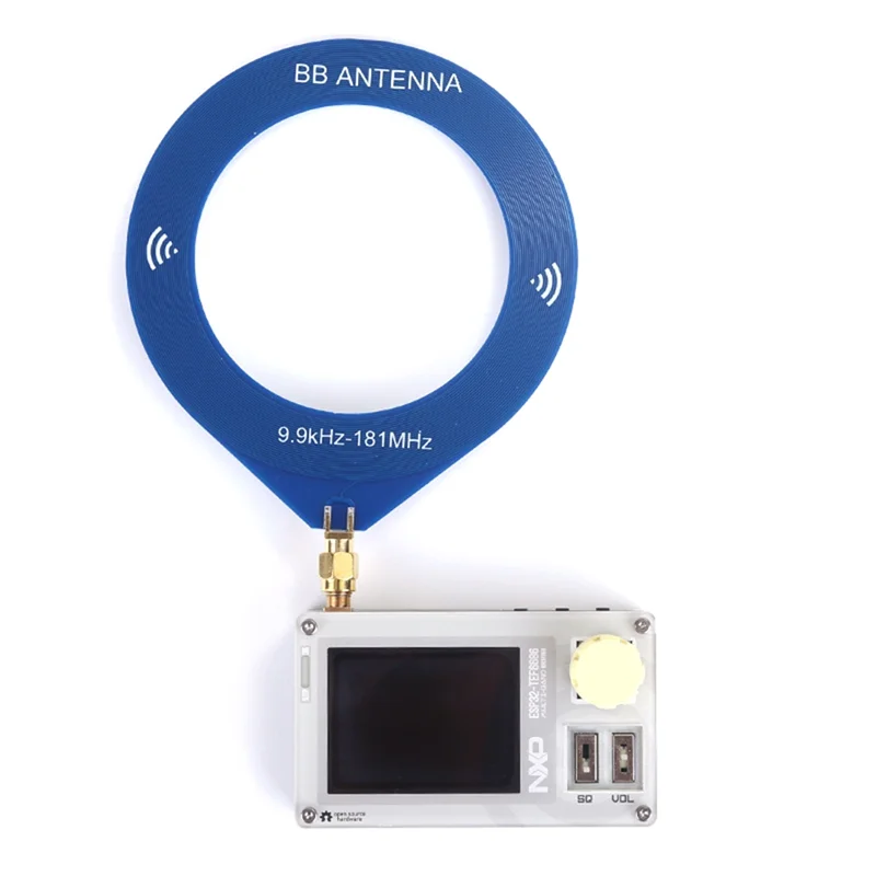 

FULL-FM/LW MW/SW ESP32-TEF6686 2.0-Inch IPS Radio Receiver Multi-Band Mini Radio Module