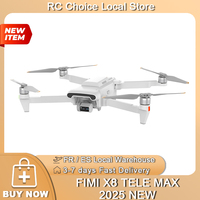 FIMI X8 TELE MAX 2025 New 3-Axis Gimbal 4K HDR 48MP 30x Camera Drone Professional GPS RC Quadcopter Ship from US