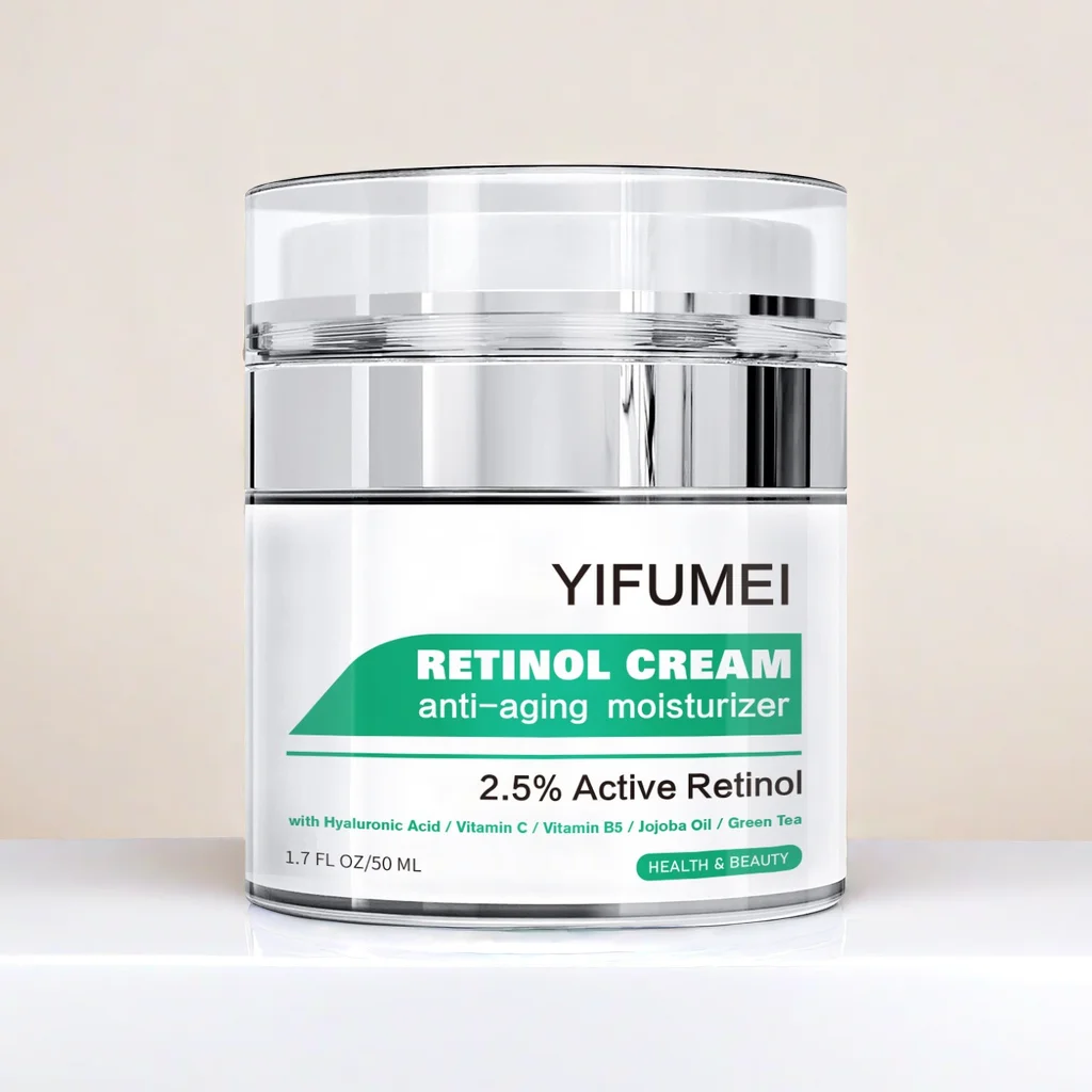 

Private Label Aloe Vera Brightening Anti Acne Night Moisturizer 2.5% Active Retinol Vitamin a Anti-Aging Creams