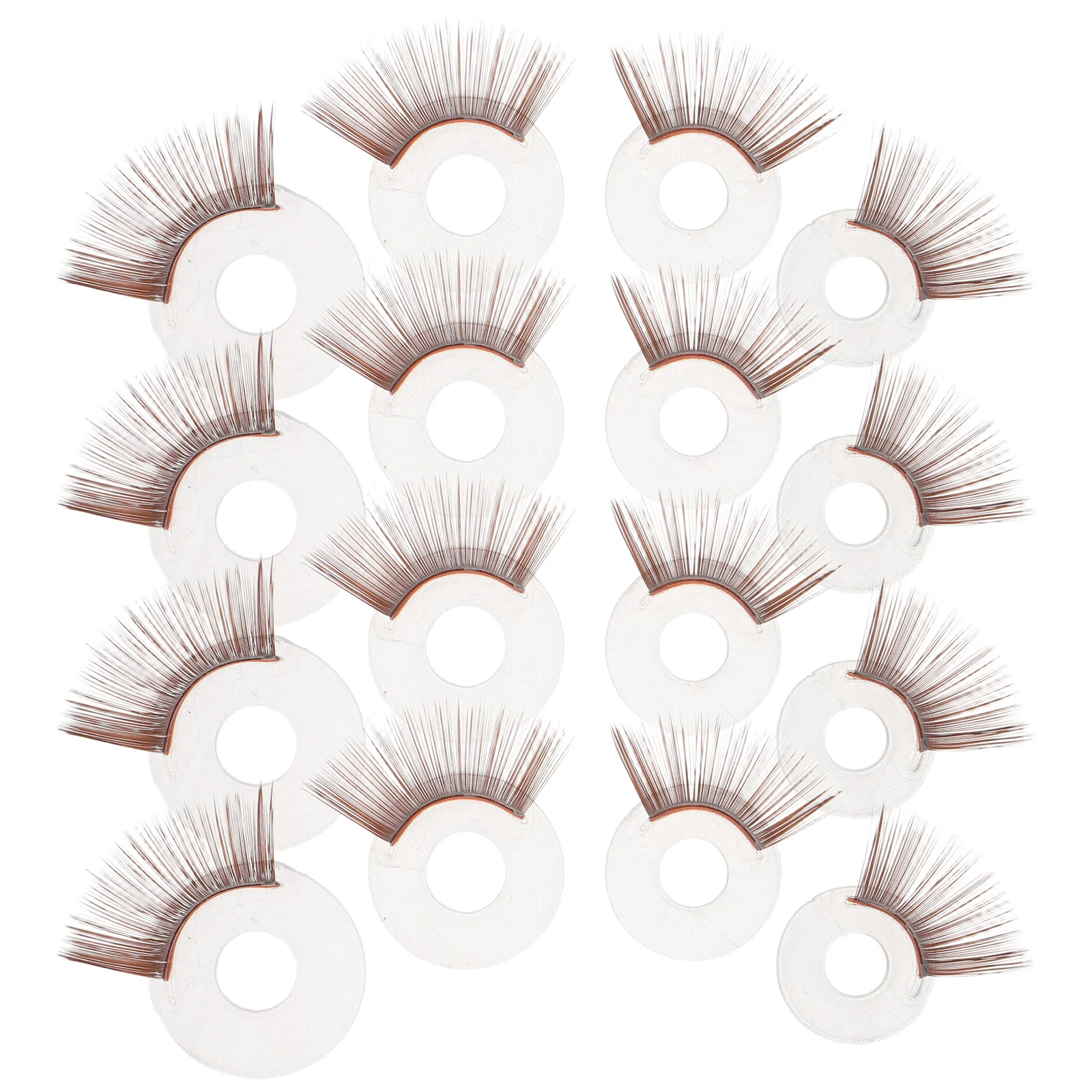 

20Pcs Realistic Lashes for Amigurumi Crafts - Multi Size 14Mm 16Mm 18Mm 20Mm Soft Eye Accents for Stuffed Animals Decor, DIY