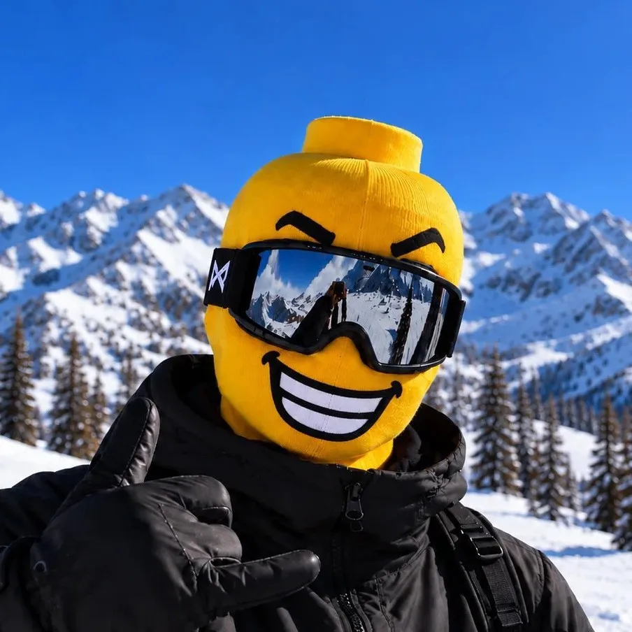 Funny Cartoon Balaclava Ski Mask Full Face Cover for Cycling