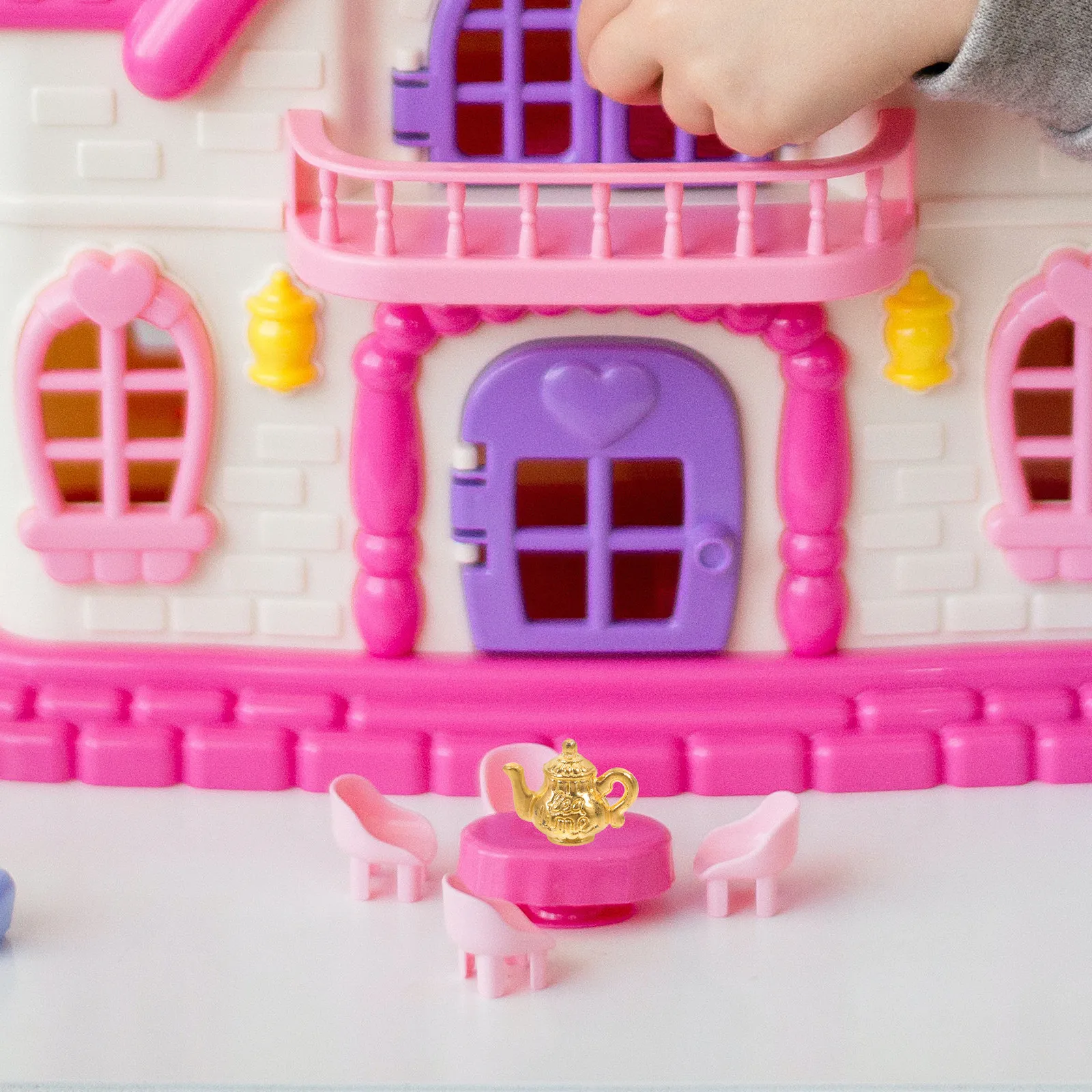 

Набор миниатюрной посуды: различные модели, мини-чайник и чашки для ролевых игр, миниатюрный чайный сервиз, миниатюрные предметы