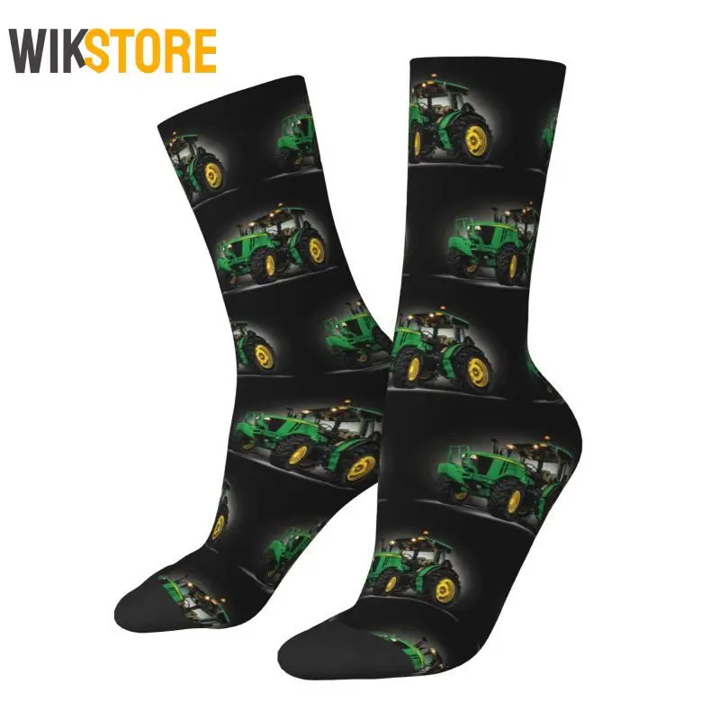 Chaussettes de tracteur Harajuku pour hommes et femmes, impression 3D, chaussettes de sport, chaussettes de football, chaussettes de basket-ball respirantes