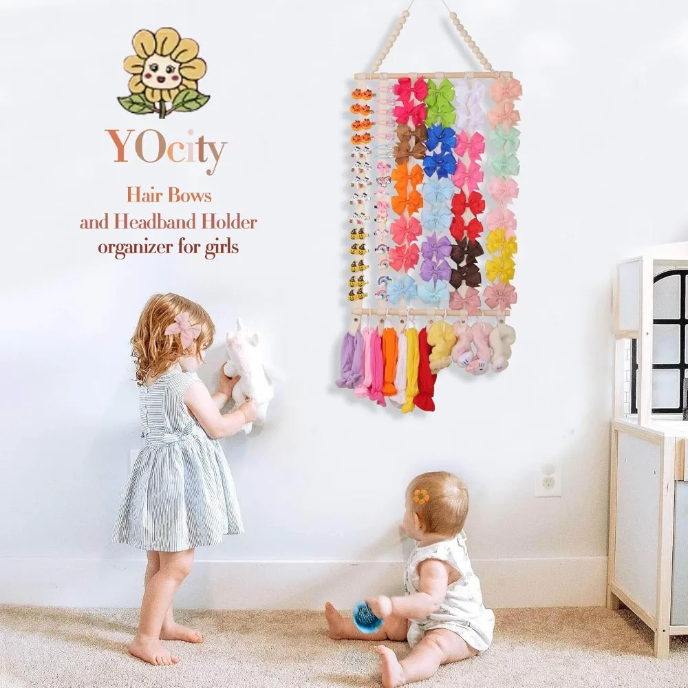 여아 헤어 액세서리 보관대, 여아 헤어밴드 보관대