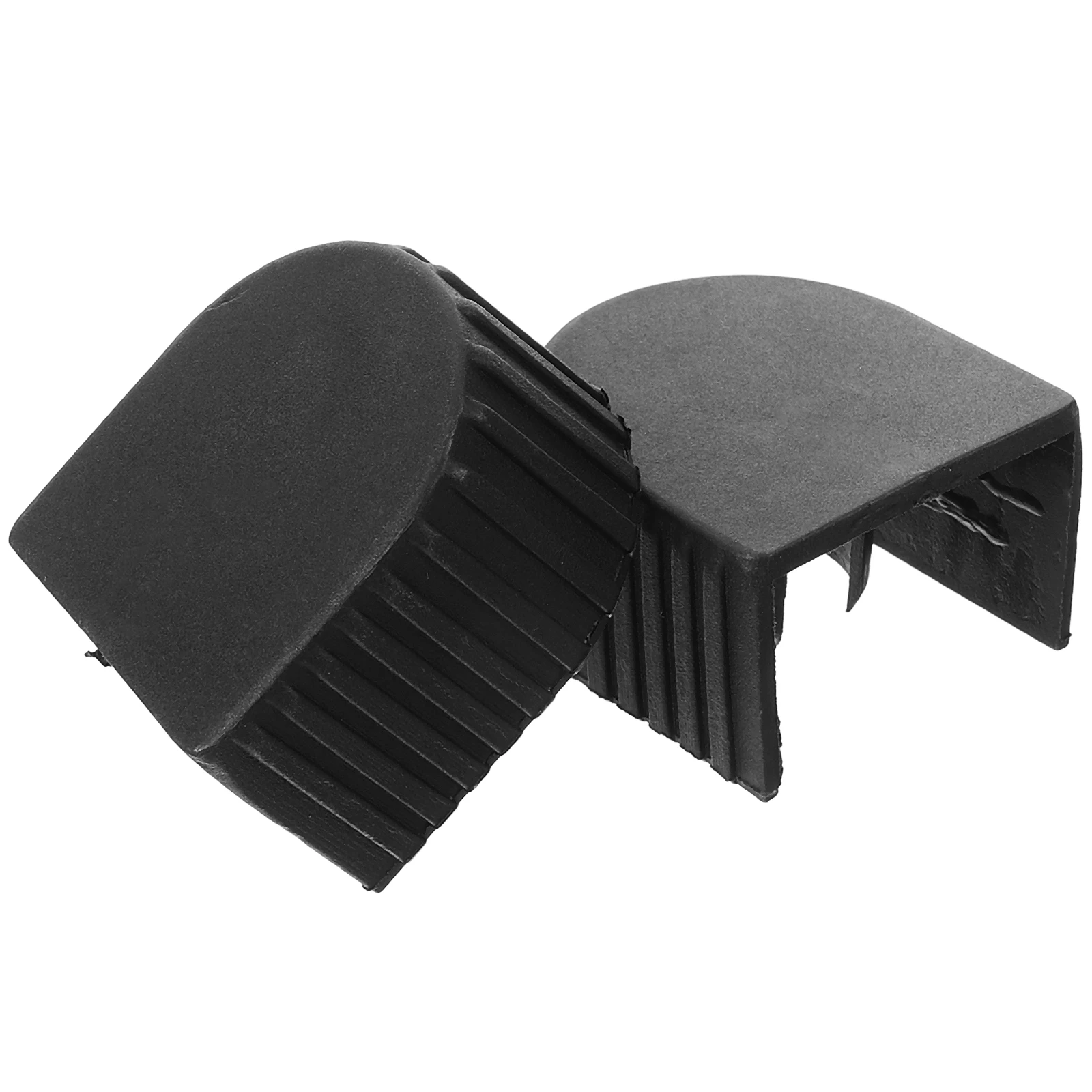 2 قطعة سبائك الألومنيوم سلم قبعات سميكة الغطاء العلوي ل تمديد سلم البلاستيك نهاية قبعات استقرار اكسسوارات أدوات البناء