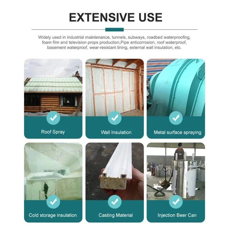 New Condition E Foam Spray hine Insulated Container Repair Shops Manufacturing Plants
