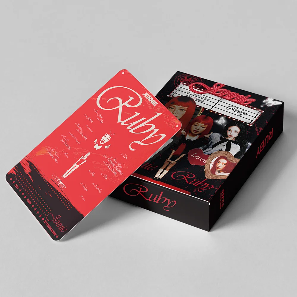 55 Photo Cards New Album Pink Venom Mini Cards Celebrity Merchandise LOMO Cards Fan Collectible Gift