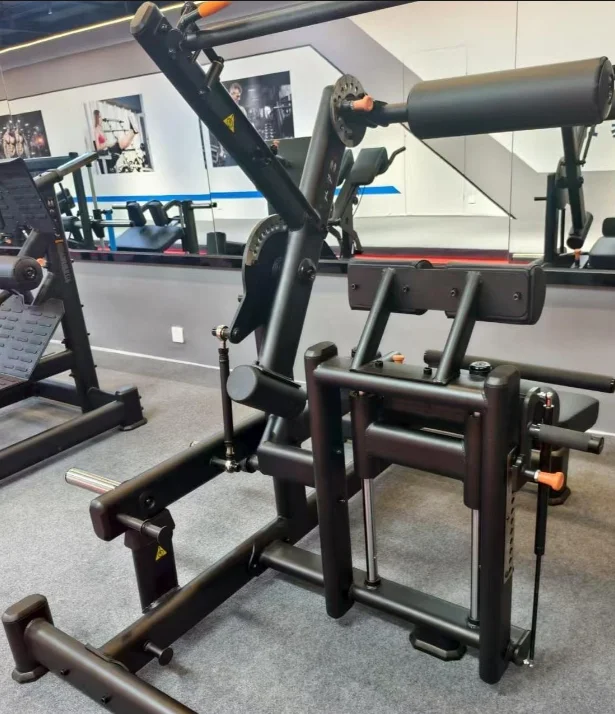 HP004 Kneeling Hip Plate Loaded Machine Glute and Hamstring Trainer Commercial Gym Strength Training Equipment