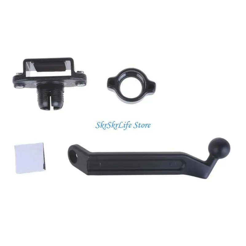 

E65E Motorcycle Bike Handlebars Mounting Base Holder for WalkieTalkie Two Way Radios WalkieTalkie Bracket on Bike