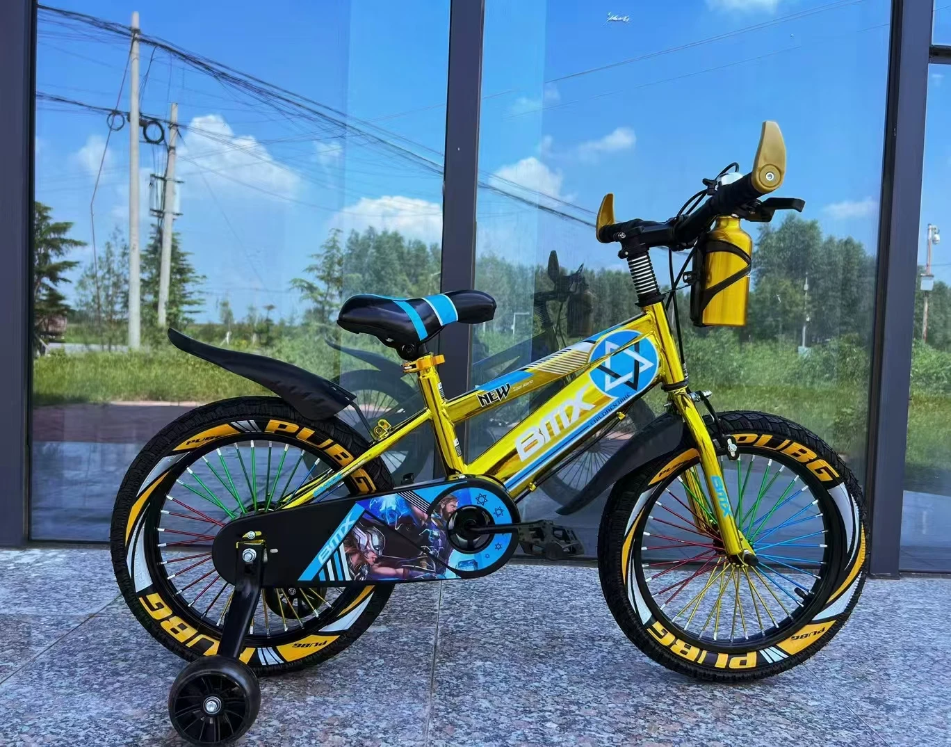 2025 منتجات جديدة 12 14 16 20 بوصة دراجة أطفال إطار فولاذي كربوني دراجة أطفال دراجة جبلية للأطفال #5