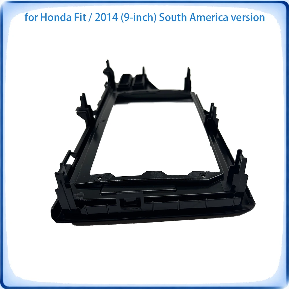 Car Radio Fascia Frame For Honda Fit 2014 9 inch South America Version Wiring Harness Power Cable Car Accessories Plug & Play
