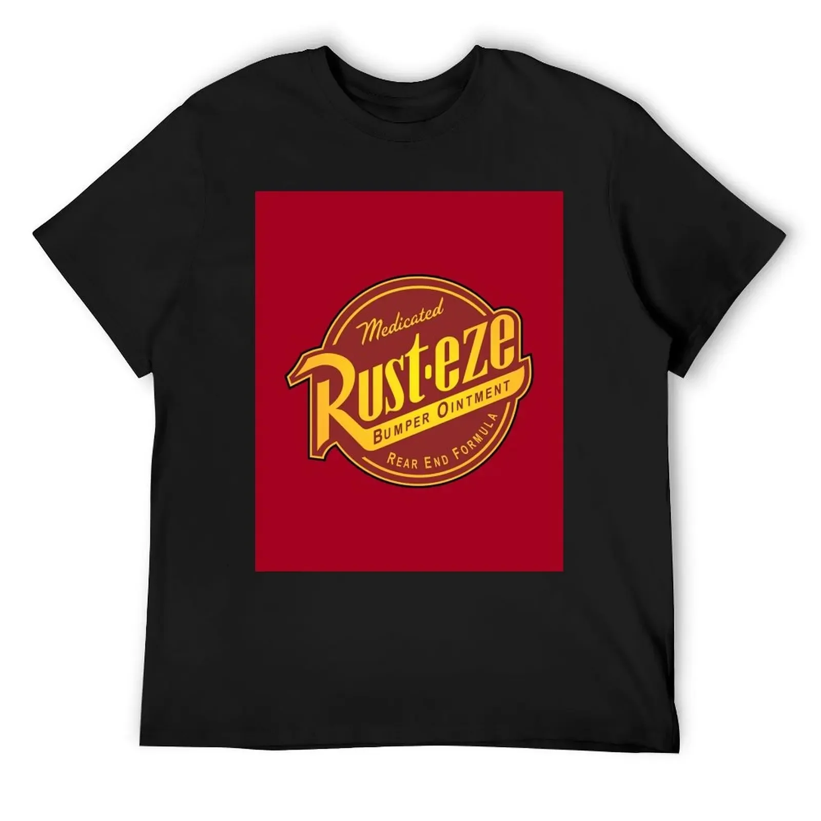 

Rust-eze Logo T-Shirt custom shirt customizeds heavyweights summer top t shirt for men