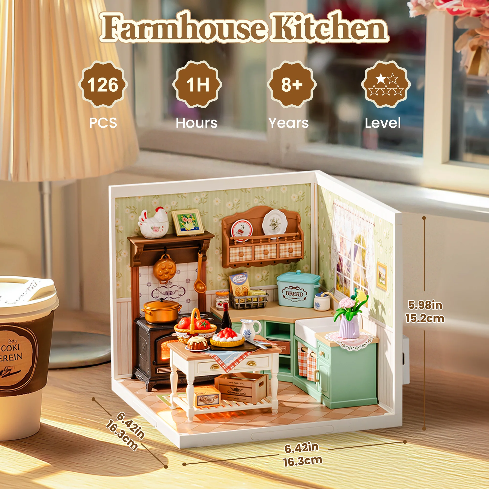 Rolife Dollhouse 3D Puzzle Sup - Miniature Led Light Kit For Dollhouse 评论和价格