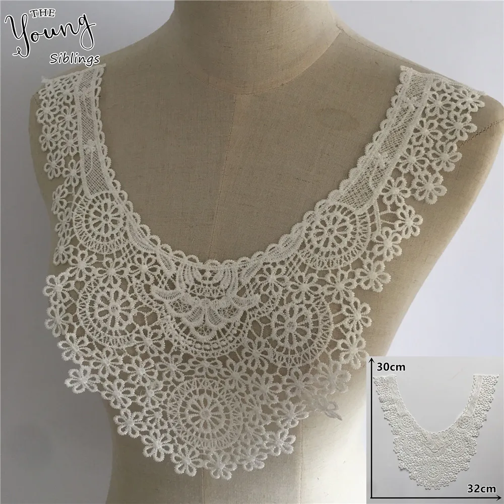 Fashion new DIY fake collar V-neck neckline decoration cheongsam dress performance costume wedding clothing accessories