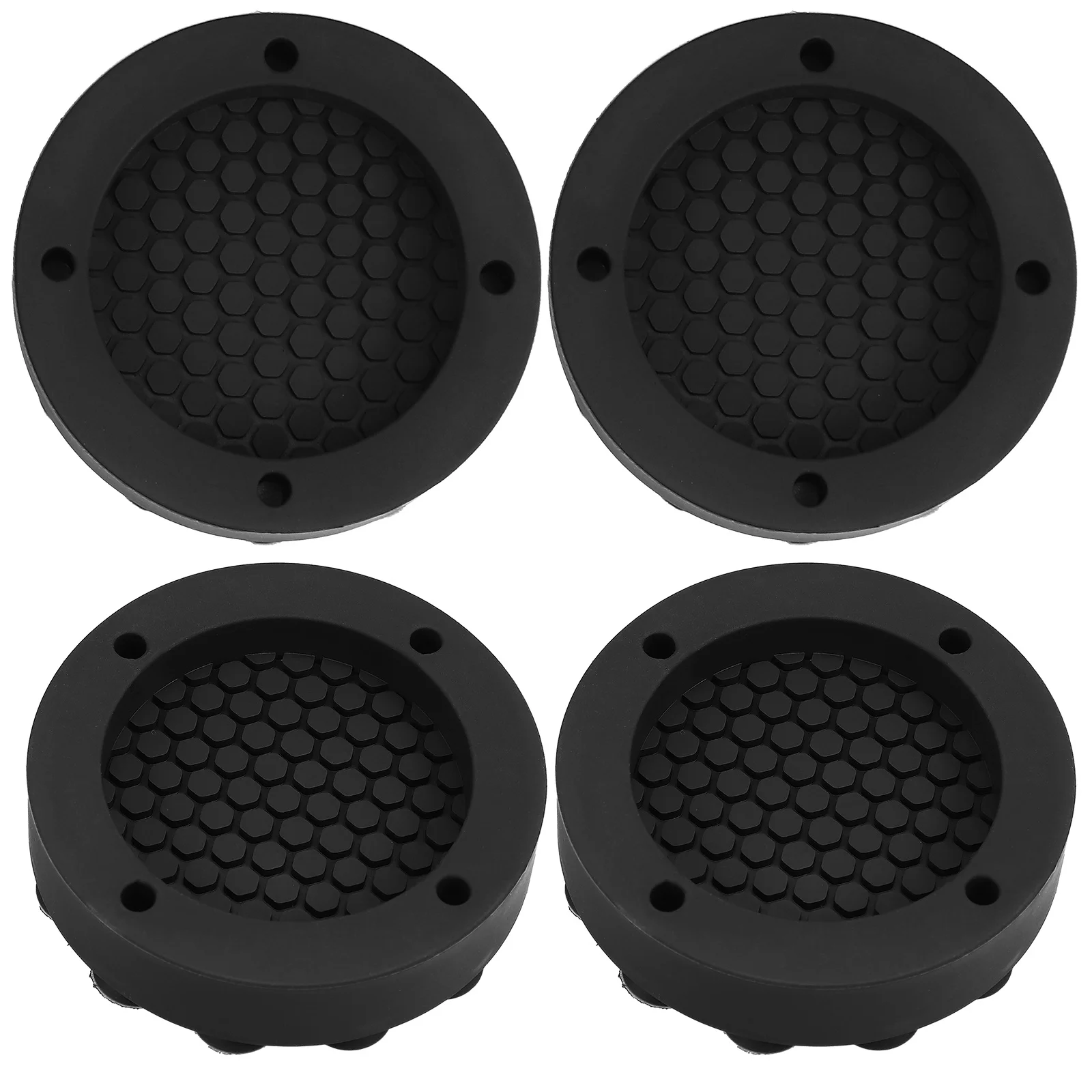 

4pcs Washing Machine Foot Pads Anti Vibration Stabilizer Mats For Home Hotel Bathroom Non-Slip Washer Leveling Pads Furniture