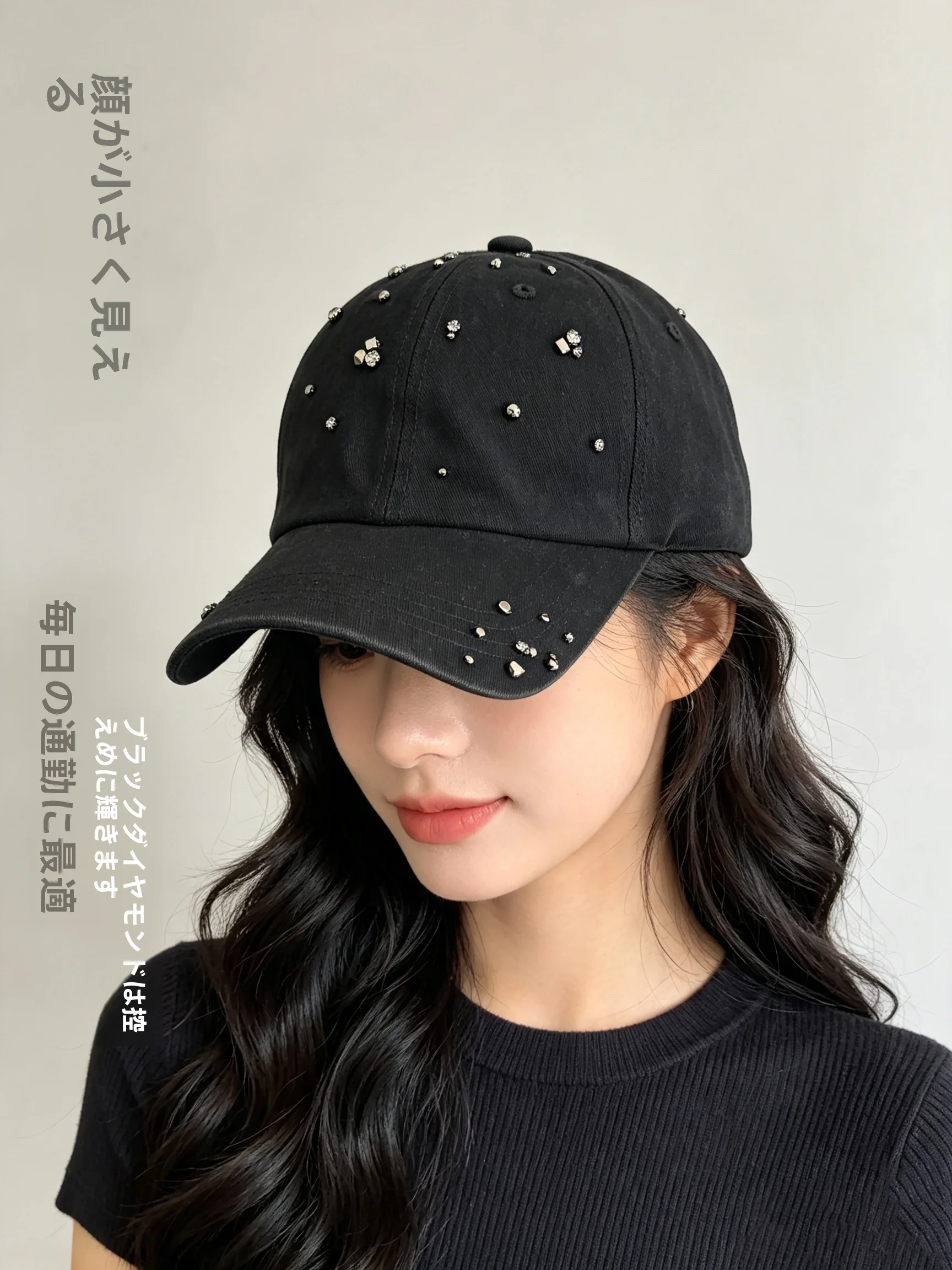 gorra-de-beisbol-de-algodon-cosida-a-mano-para-mujer-decorada-con-diamantes-plegable-ajustable-con-parte-superior-redonda-y-ventilada-para-todas-las-estaciones