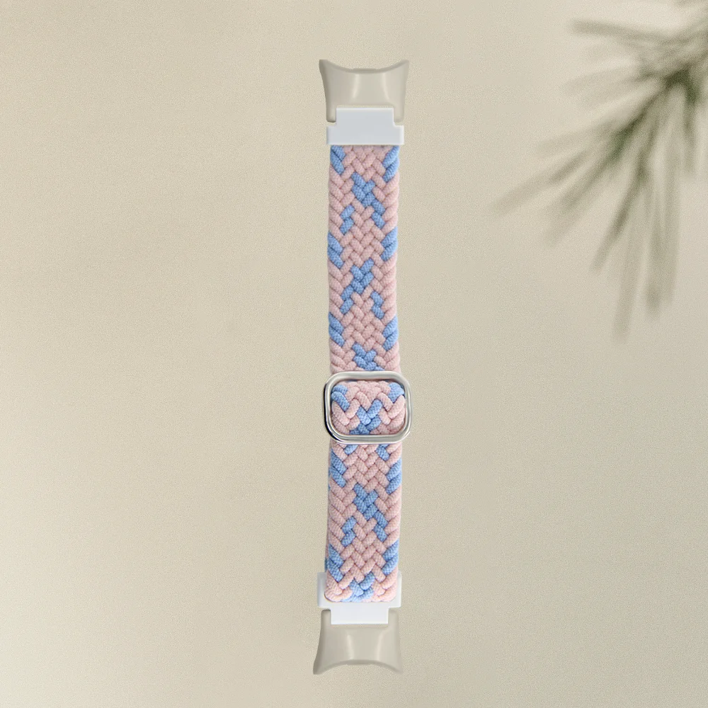 

Return Braided Slide Buckle Strap For Xiaomi Band 8 Quick Release Hard-wearing Nylon Replacement Adjustable Smart Watch Band