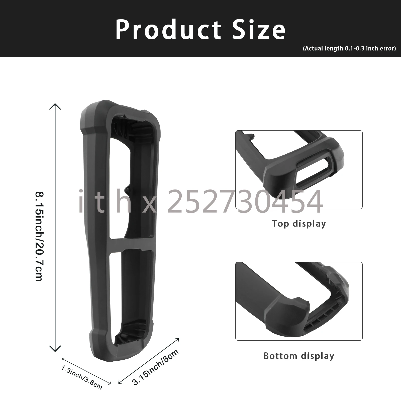 Schützender gummistiefel-SG-MC2X-RB1-01 für zebra mc2200 mc2700 barcode scanner